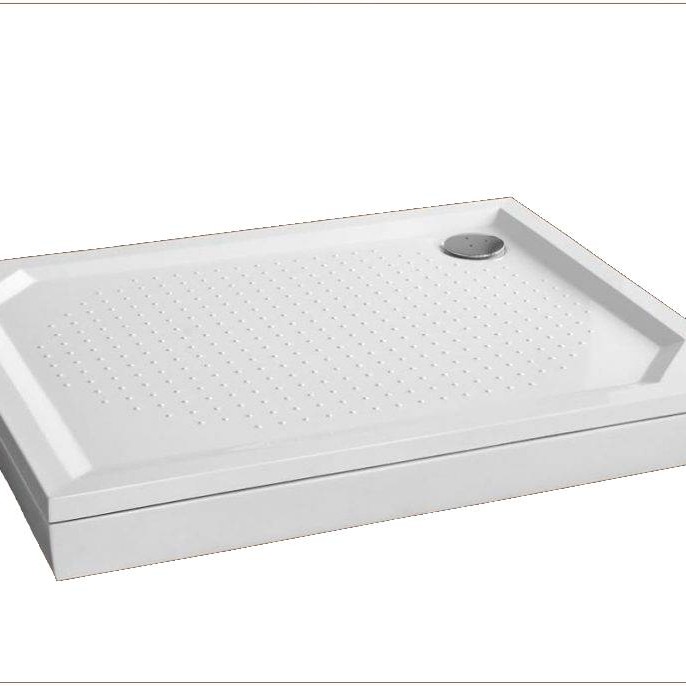 Akmens Masės Dušo Padėklas SPN P 715K 120x90 cm. Dešinės Pusės