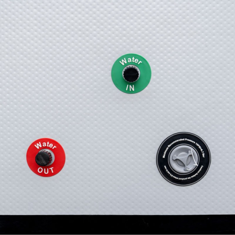 Žiemos vonia su šaldytuvu AMO-ALP-IFVA Balta 137x75x63 cm