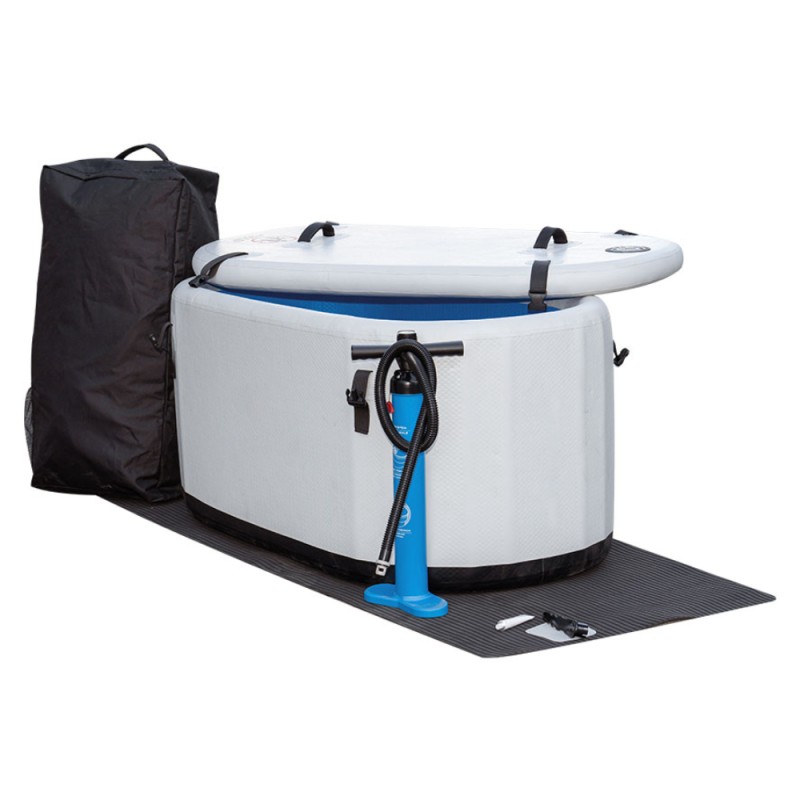 Žiemos vonia su šaldytuvu AMO-ALP-IFVA Balta 137x75x63 cm