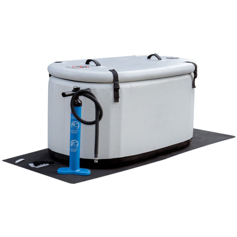 Žiemos vonia su šaldytuvu AMO-ALP-IFVA Balta 137x75x63 cm