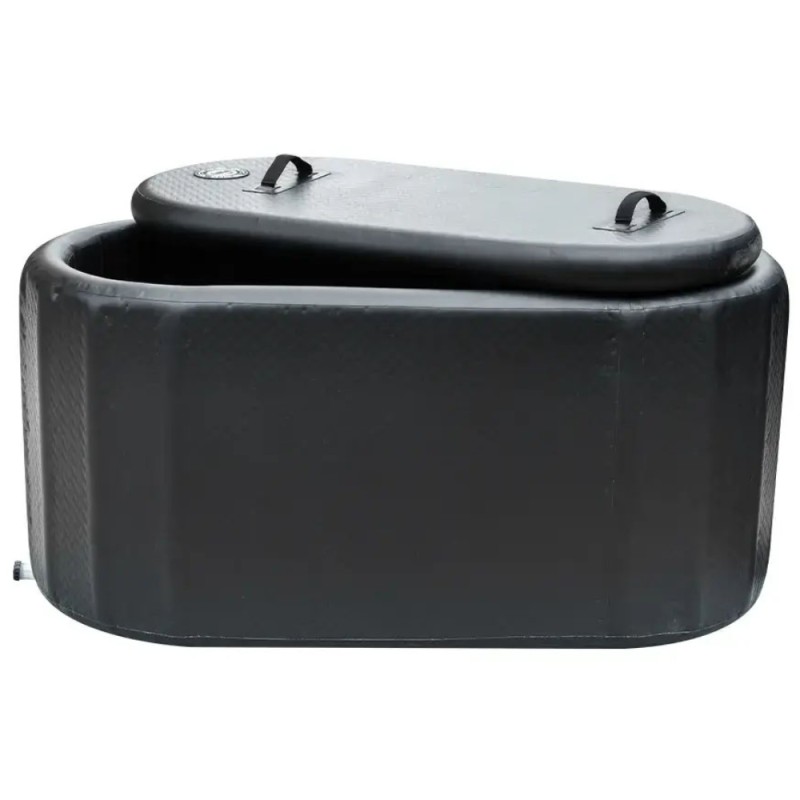 Žiemos vonia su šaldytuvu AMO-ALP-IFVB Juoda 137x75x63 cm