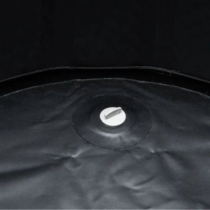 Žiemos vonia su šaldytuvu AMO-ALP-IFVB Juoda 137x75x63 cm