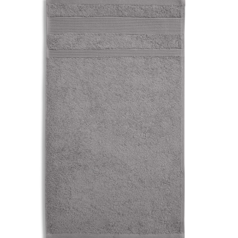 Vonios rankšluostis Malfini Organic antique silver 70x140cm. Ekologiškos medvilnės